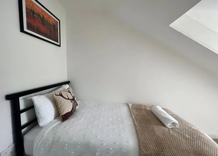 Spacious 3 Bedroom Home In Glasgow - Free Parking